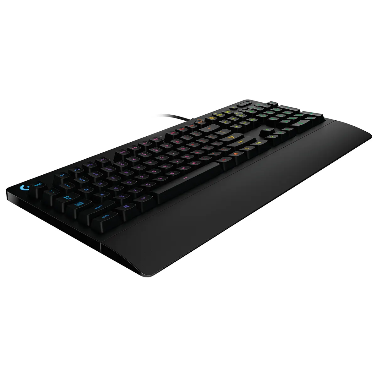 Logitech 920-009439 G213 Prodigy teljes méret vezetékes USB mechanikus billentyűkapcsoló QWERTY RGB háttérvilágítás csuklótámasz 1,8 m fekete játék #1