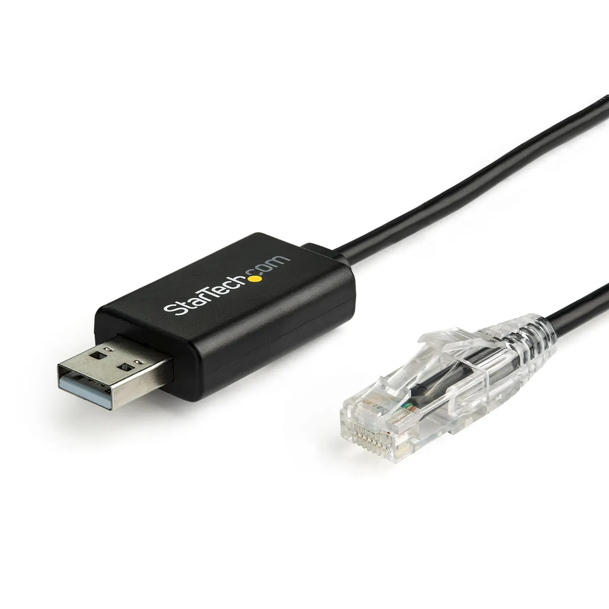 Startech.com ICUSBROLLOVR usb konzol kábel rj-45 usb 2.0 type-a 1,8 m fekete #1