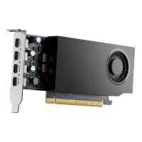 PNY VCNRTXA400-PL NVIDIA RTX A400 4GB GDDR6 64-bit PCIe 4.0 x8 LP aktív hűtés 1 ventilátor