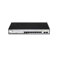 D-Link DGS-1210-10E 8-portos gigabit intelligens switch 2x SFP