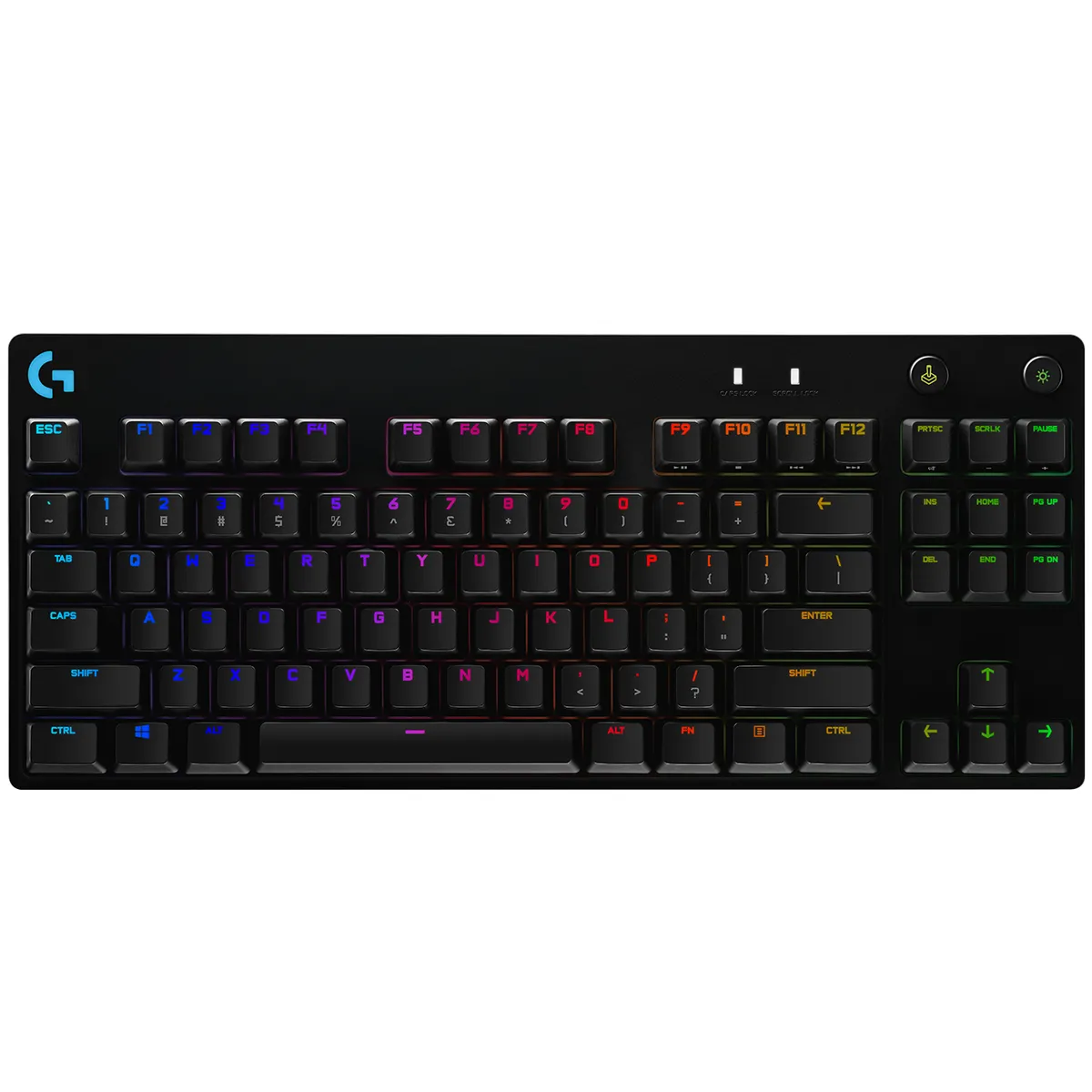 Logitech 920-009391 G Pro TKL mechanikus gaming billentyűzet GX blue clicky RGB USB #1