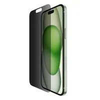 Belkin SFA108EC ScreenForce Pro TemperedGlass Privacy iPhone 15 Plus és 14 Pro Max Edzett üveg Ütésálló Karcolásálló Adatvédelmi szűrő