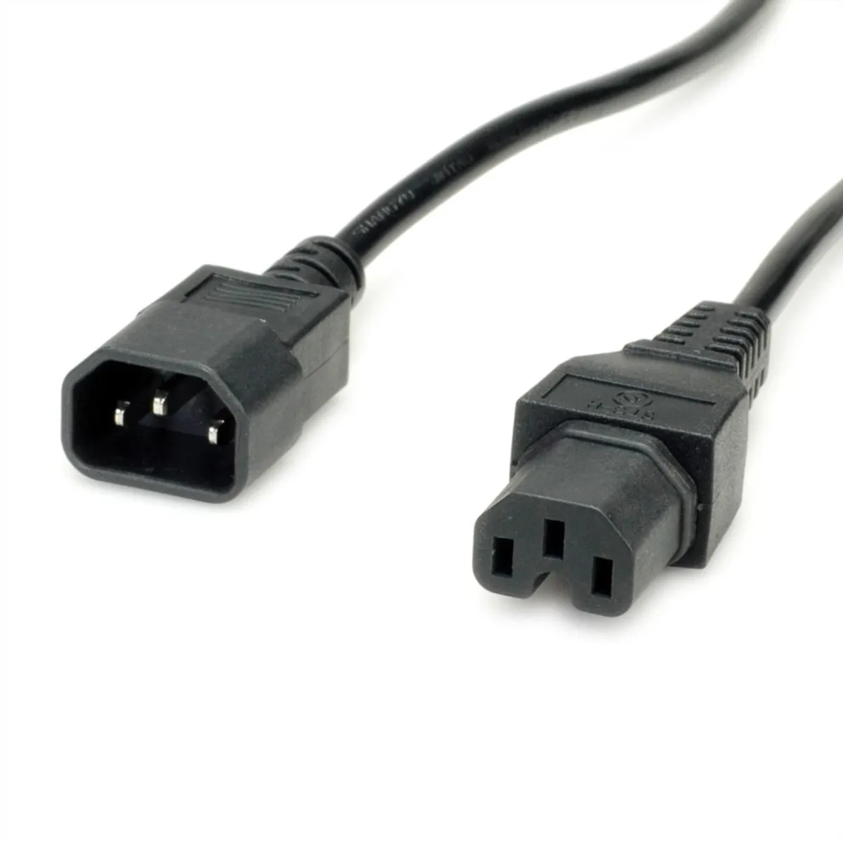 Value 19.99.1123 IEC C14-C15 hálózati kábel 3 m 250 V #1