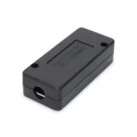 Assmann DN-93907-1 csatlakozódoboz cat 7 600 MHz teljesen árnyékolt fekete fém ház 35x80x26 mm