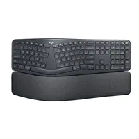 Logitech 920-009167 ERGO K860 vezeték nélküli ergonikus osztott billentyűzet csuklótámasz QWERTZ grafit