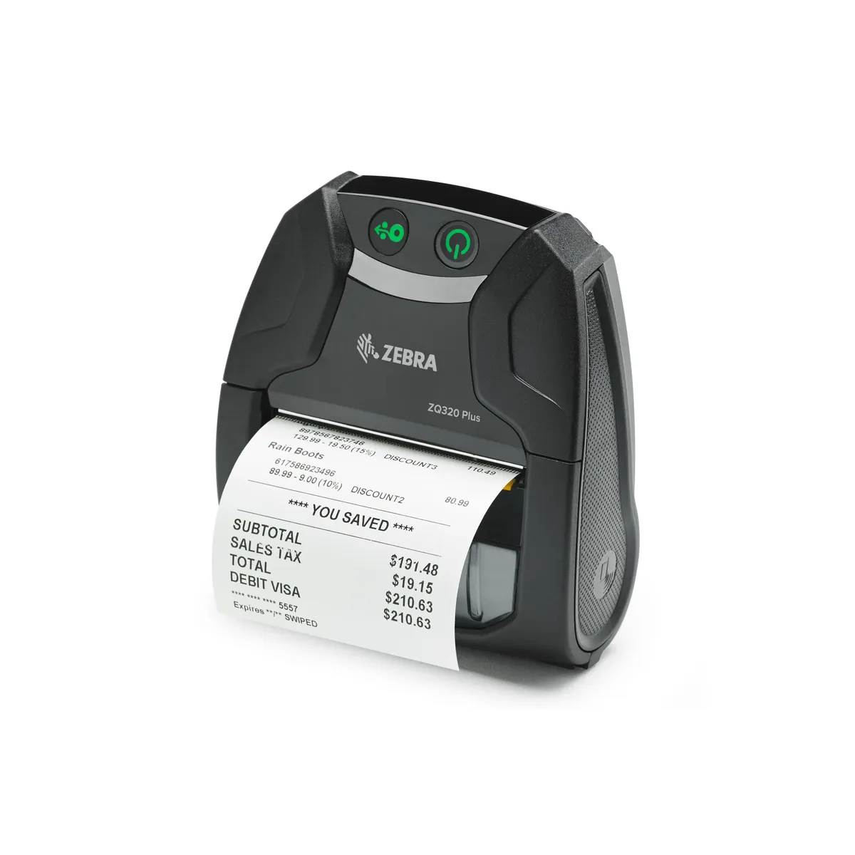 Zebra ZQ32-A0W04TE-00 ZQ320 Plus direkt termál 203x203 dpi 100 mm másodpercenként 80 mm papír #1