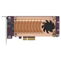 QNAP QM2-2P-244A QM2 bővítő kártya 2x M.2 NVMe PCIe Gen3 x4 #1