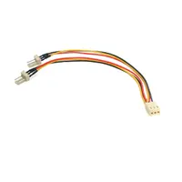 Startech.com TX3SPLITTER 6" ventilátor táp Y-kábel Molex 3-pin #1