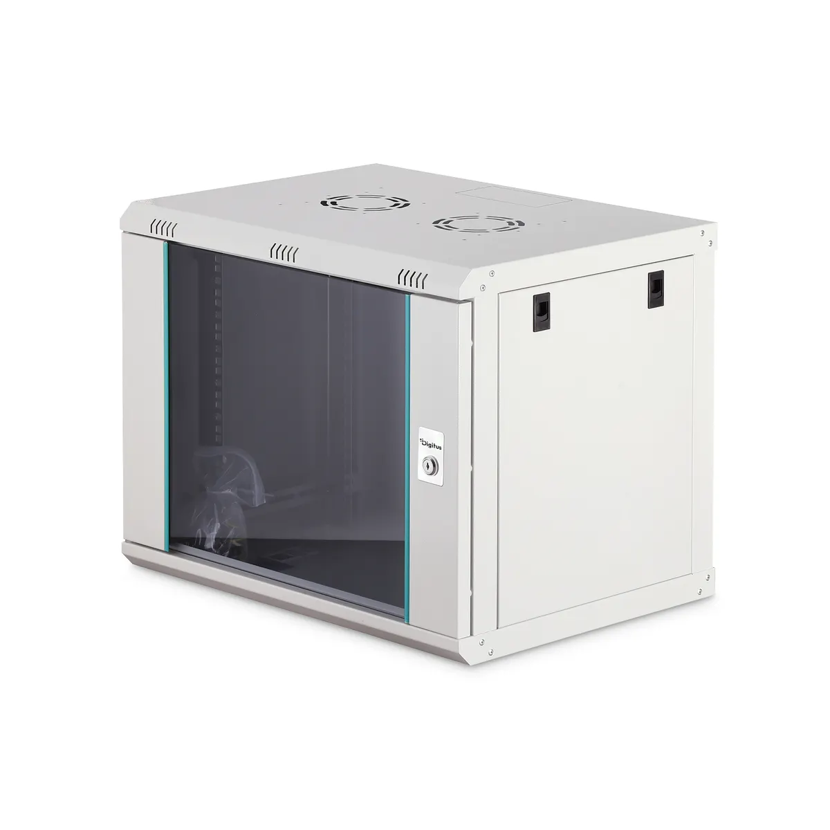 Assmann DN-37104 Dynamic-N falra szerelhető állvány 9U 60 kg IP20 biztonsági kulcs kábelvezetés #1