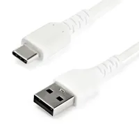 Startech.com RUSB2AC2MW USB-A és USB-C adat- és töltőkábel 2 m fehér USB 2.0
