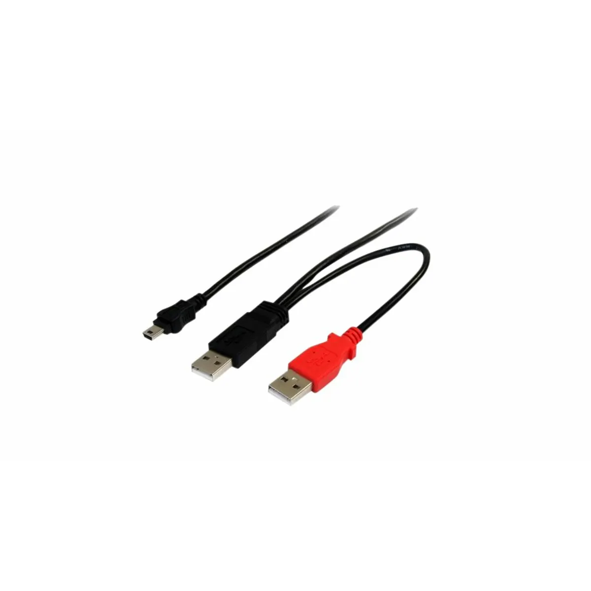 Elo Touch E796577 usb y-kábel 2,5 m usb a mini-usb a fekete #1