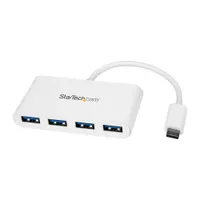StarTech.com HB30C4ABW 4-port USB-C hub USB-C host 4x USB-A downstream USB 3.2 Gen 1 fehér műanyag #1