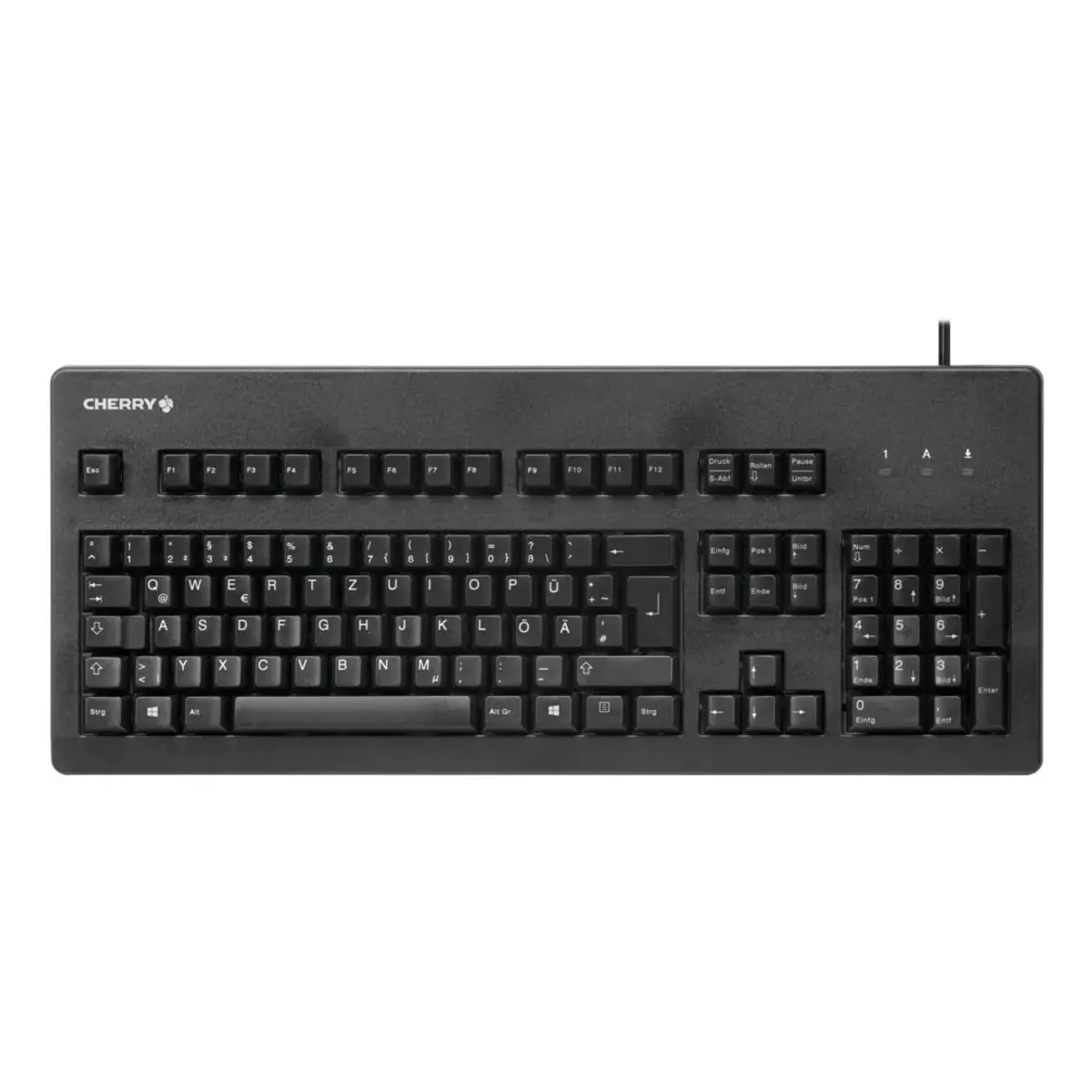 Cherry G80-3000LPCDE-2 G80-3000 105 billentyűs QWERTZ USB 1,75 m fekete #1