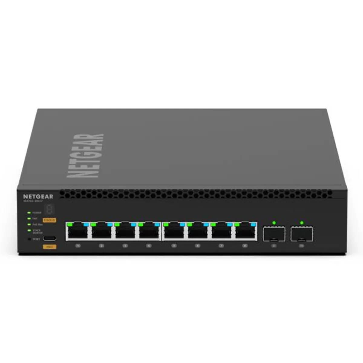 Netgear MSM4310-100NES M4350-8M2V 8x 2,5G PoE L3 menedzselt kapcsoló 1U #1
