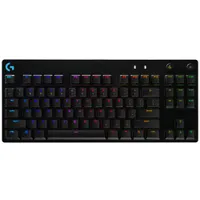 Logitech 920-009426 G Pro TKL GX Blue kattanós kapcsolók RGB leválasztható kábel fekete