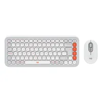 Logitech 920-013141 Pop Icon Combo fehér vezeték nélküli Bluetooth billentyűzet és egér