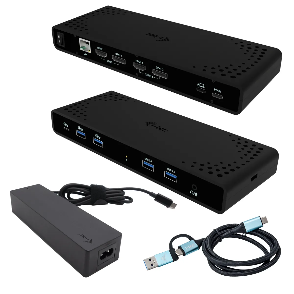 I-tec CADUA4KDOCKPDB100 univerzális 4K dokkoló PD 85W USB-C Ethernet #1