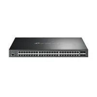 TP-Link SG3452XP Omada 48-portos Gigabit L2 kapcsoló, 4x10G SFP, 1U, 500 W PoE, konzolport RJ-45 és Micro-USB