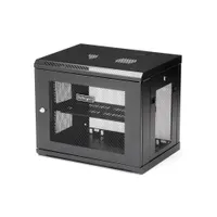 Startech.com RK9WALM falra szerelhető 9U rack teherbírás 90 kg fekete