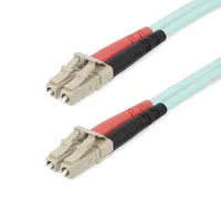 Startech.com 450FBLCLC20 OM4 multimodális optikai kábel Aqua - LC-LC - 50-125 - 20 m