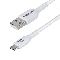 Startech.com USB2AC2MNCWHE USB-A to USB-C kábel 2 m USB 2.0 fehér #1