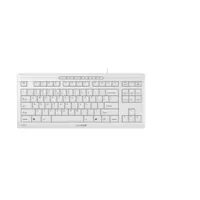 Cherry JK-8600EU-0 STREAM KEYBOARD TKL USB ollós billentyűzet 93 billentyű fehér 1,8 m