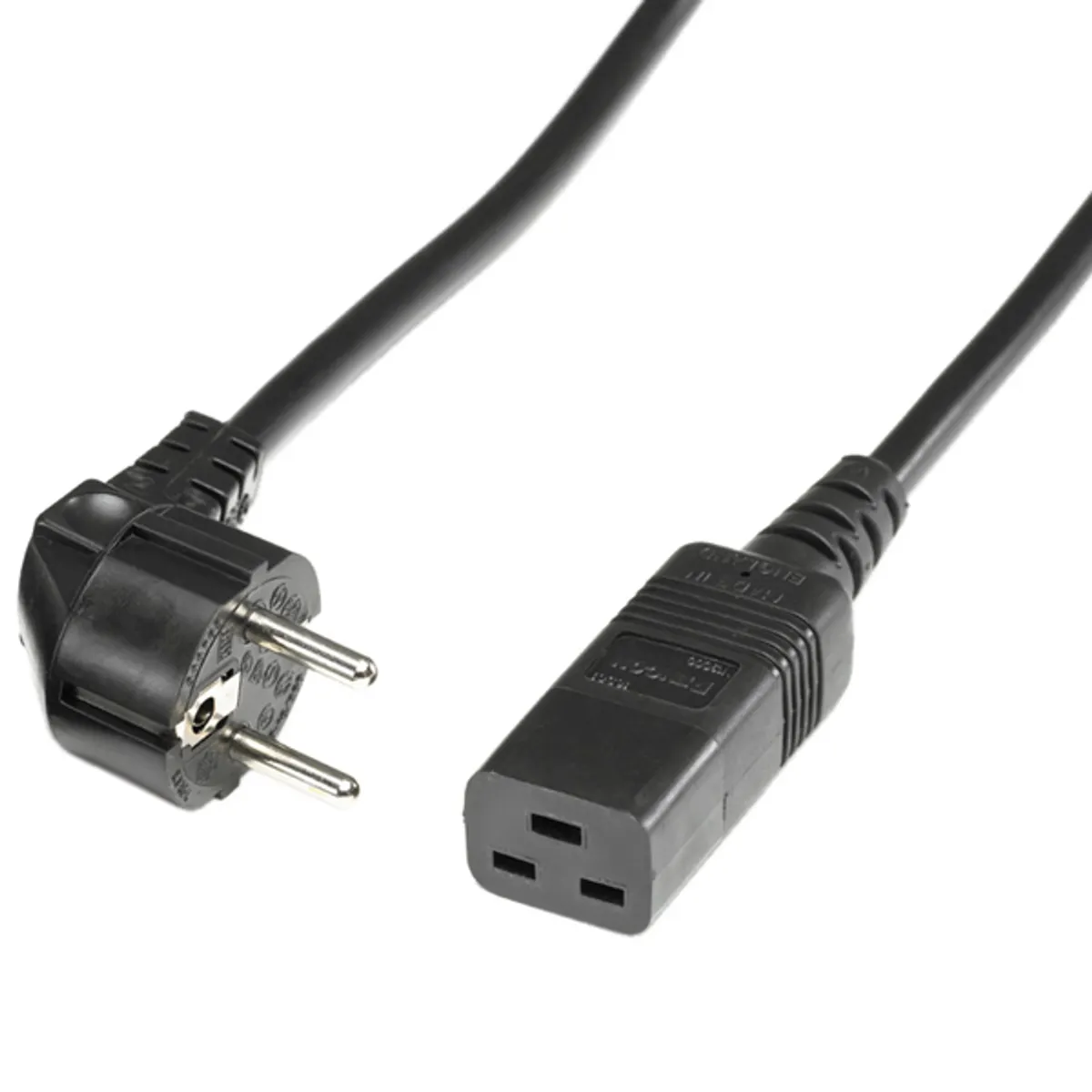 Roline 19.08.1553 hálózati tápkábel IEC320-C19 CEE7-7 3m 250V 16A #1
