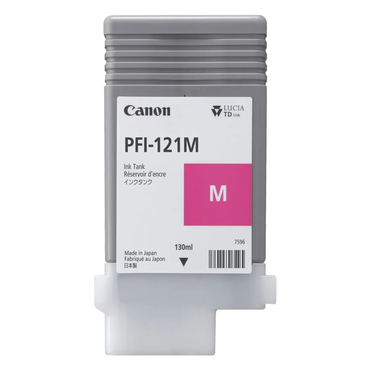 Canon 6267C001AA PFI-121M tintapatron magenta 130 ml egy darabos csomag kompatibilis TM-355 TM-350 TM-255 TM-250 #1