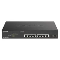 D-Link DGS-1100-10MPV2-E DGS-1100-10MPV2 8x Gigabit PoE 130W 2x SFP L2 kapcsoló