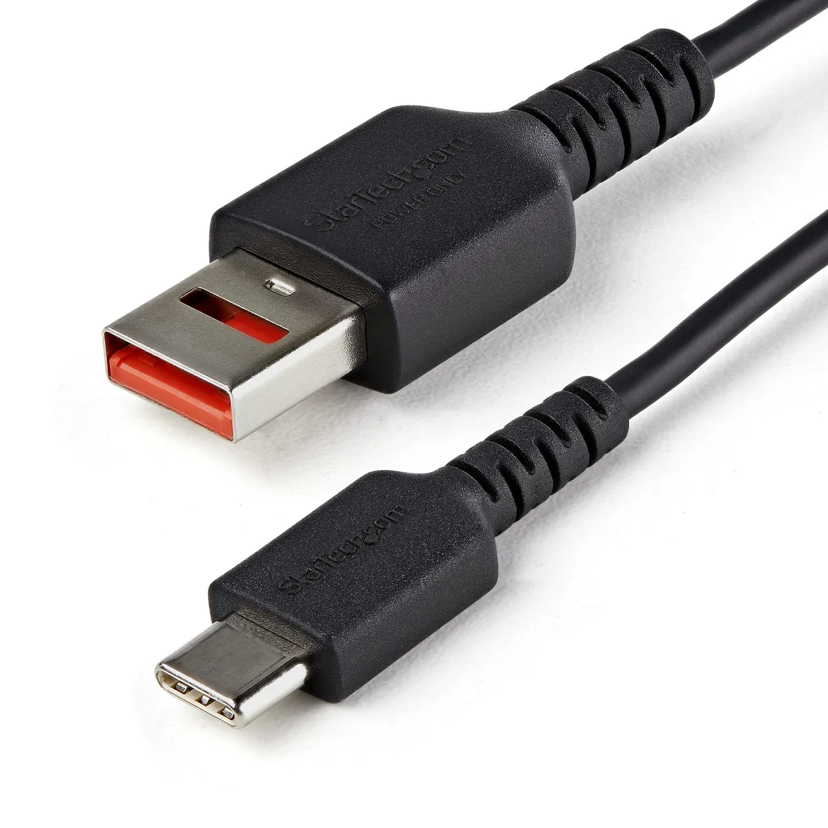 Startech.com USBSCHAC1M USB-A to USB-C kábel 1 m USB 2.0 0,48 Gbit/sec nikkel borítású érintkezők fekete #1