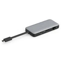 Assmann DA-70916 USB-C utazó dokkolóállomás 7-port HDMI, 3x USB-A, 1x RJ-45, SD, microSD, PD 100 W, USB-C 3.2 Gen 2, kábel 0,1 m