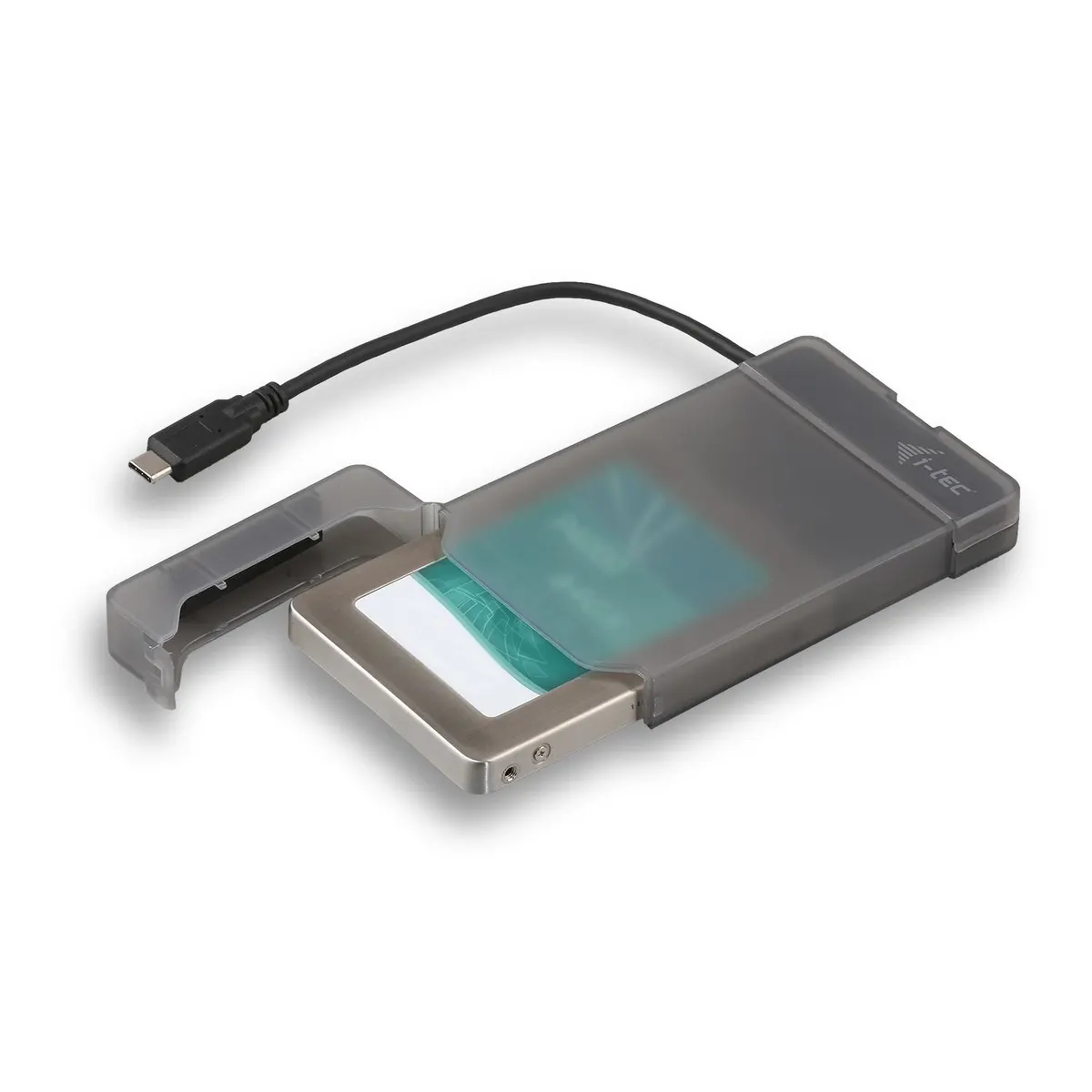 I-tec C31MYSAFEU313 MySafe 2.5" USB-C HDD SSD ház SATA I II III fekete #1