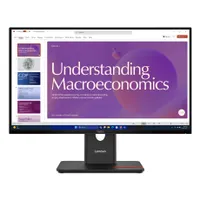 Lenovo 64B9GAT1EU ThinkVision T24D-40 IPS 23.8" 1920x1080 120Hz USB hub VESA állítható magasságú hangszóró