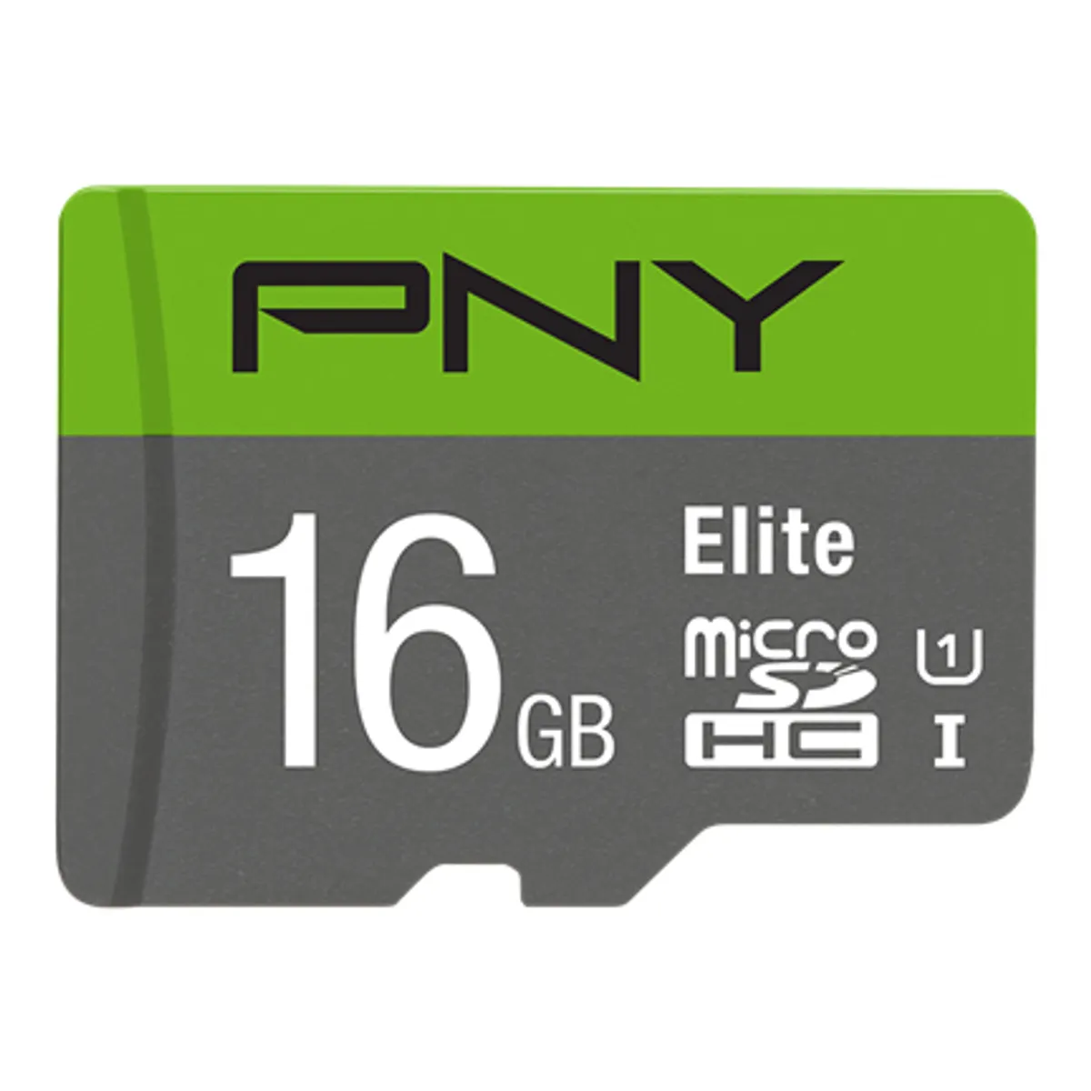 PNY P-SDU16GU185GW-GE Elite microSDHC 16GB UHS-I Class 10 adapter #1