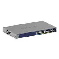 Netgear GS728TXUP-300EUS GS728TXUP 28-portos 1G PoE kapcsoló 420W 4x SFP 1U