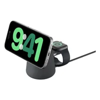 Belkin WIZ027VFH36 BoostCharge Pro mágneses 2-in-1 Qi2 15W töltőállomás vezeték nélküli töltés 1,5 m kábel fejhallgató, okostelefon, okosóra #1