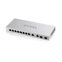 Zyxel XGS1010-12-ZZ0102F XGS1010-12 nem menedzselhető 8x gigabit RJ-45, 2x 2.5G RJ-45, 2x SFP, kapacitás 66 Gbps, MAC 16000