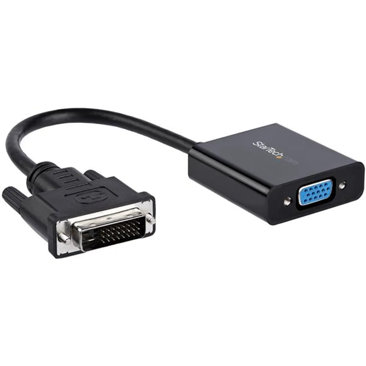 Startech.com DVI2VGAE DVI-D to VGA aktív konverter 0,19 m 1920x1080 720p 1080p #1