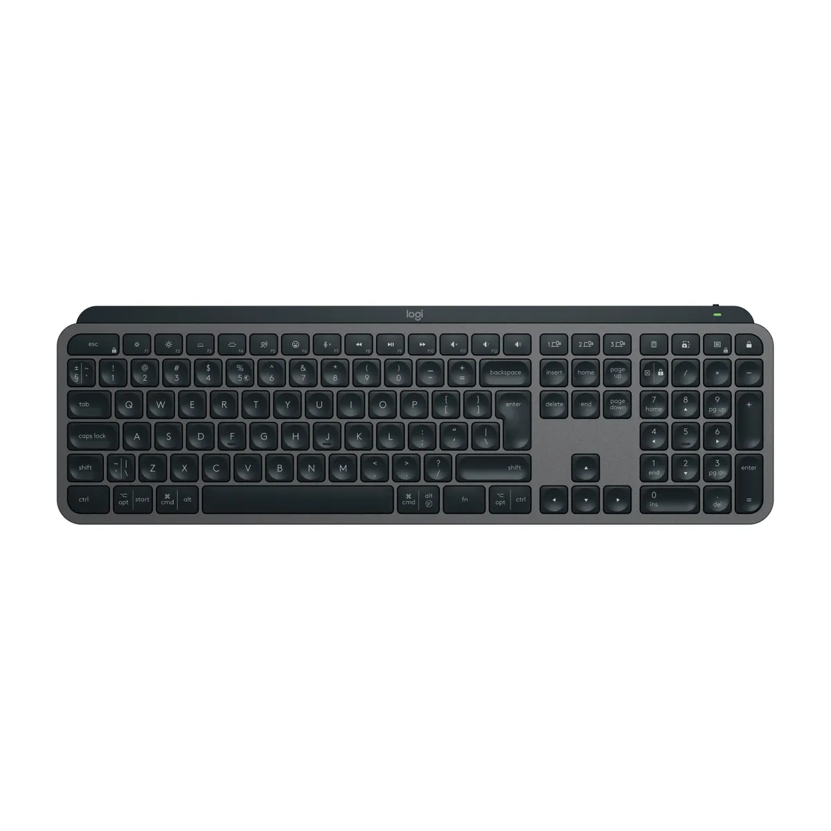 Logitech 920-010933 MX Keys Combo for Business Gen 2 grafit US International háttérvilágításos vezeték nélküli #1
