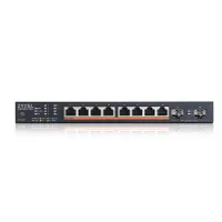 Zyxel XMG1915-10EP-EU0101F XMG1915-10EP 8x2.5GbE PoE 130W 2x SFP NebulaFlex Cloud asztalra és falra szerelhető