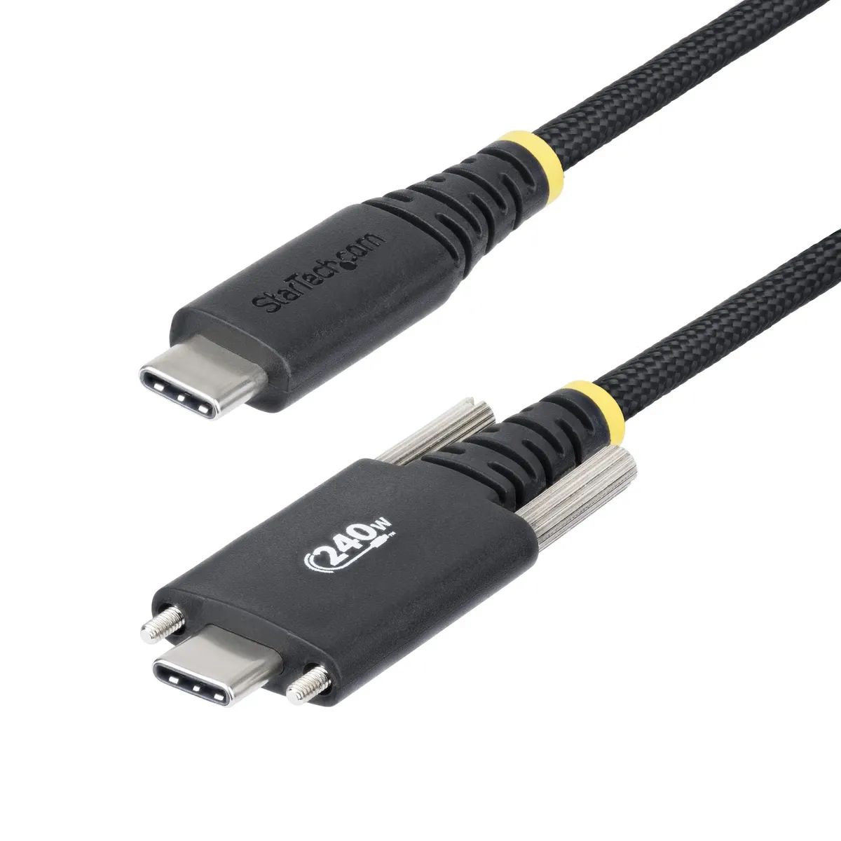 Startech.com S2CEPR3M-USBSL-CABLE usb-c töltőkábel 3 m usb 2.0 0,48 gbps nikkel fekete 240 w #1