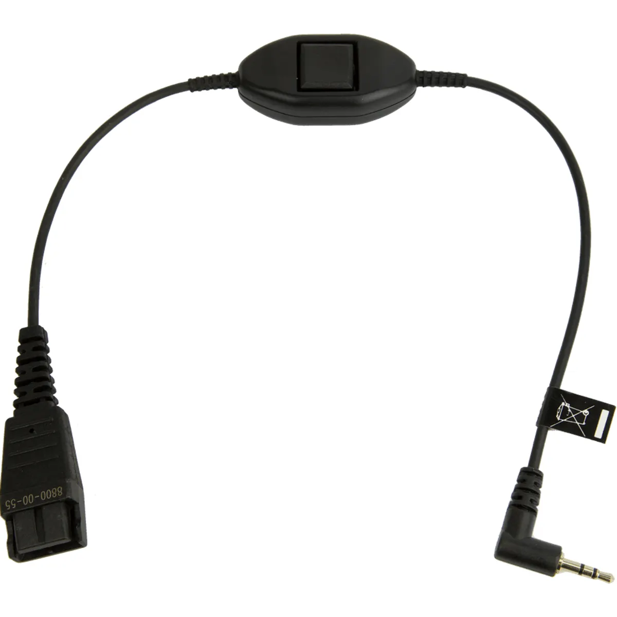 Jabra 8800-00-55 fejhallgató adapter kábel 2,5 mm 0,3 m #1