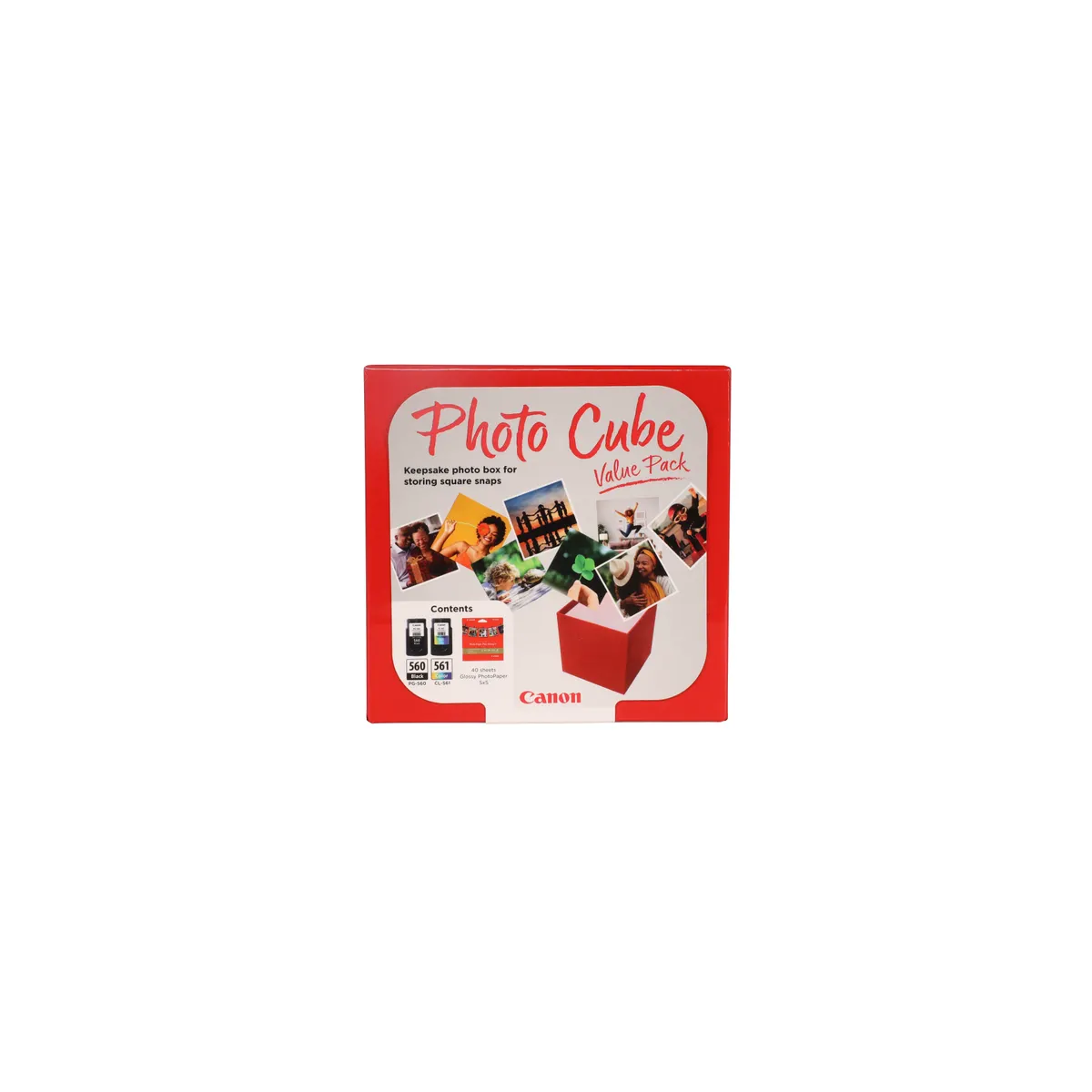 Canon 3713C007 PG-560 CL-561 tintapatronok 2 db fekete és színes (cián, magenta, sárga) #1