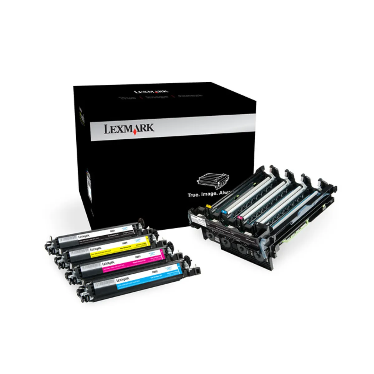 Lexmark 70C0Z50 képalkotó készlet fekete cián magenta sárga 40k oldal kapacitás #1