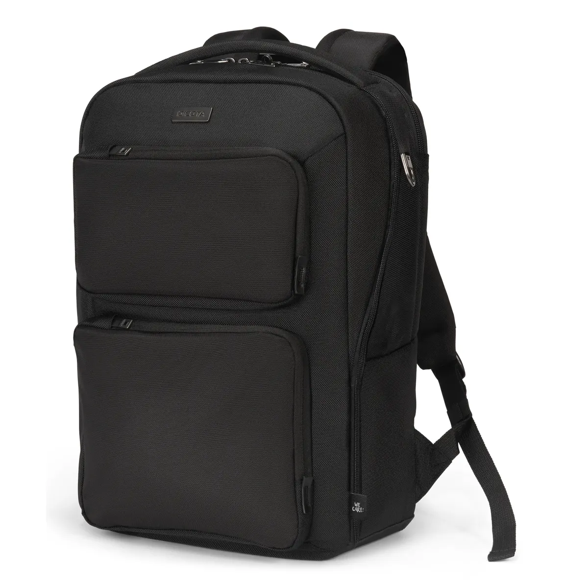 Dicota D3250101 Seven 12-14 hátizsák 14", 2 elülső zseb, hordozó fogantyú, vállpánt, monokróm felület #1
