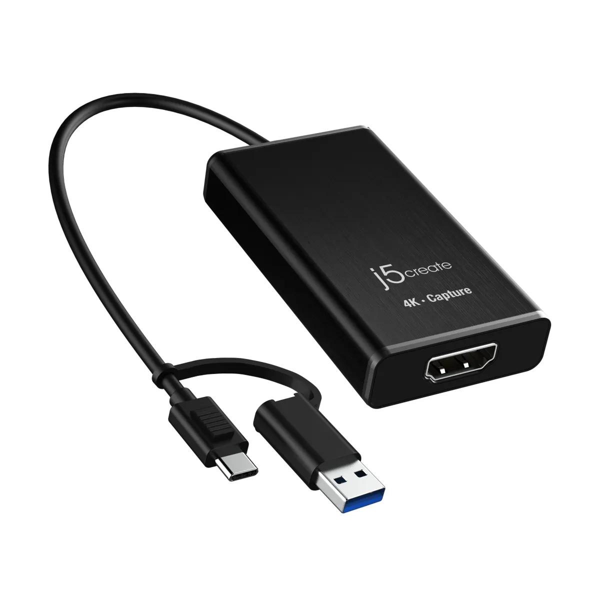 J5Create JVA11-N HDMI rögzítő adapter USB-C és USB-A 4K30 2K60 1080p120 #1