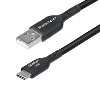Startech.com USB2AC4MBKE usb-a-usb-c kábel 4 m USB 2.0 fekete #1