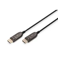 Assmann AK-340107-200-S DisplayPort M/M 20 m UHD 8K 60 Hz aranyozott csatlakozó