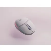 Logitech 910-006367 G705 Lightspeed vezeték nélküli egér LightSync RGB, 6 programozható gomb, DPI 100-8200, fehér