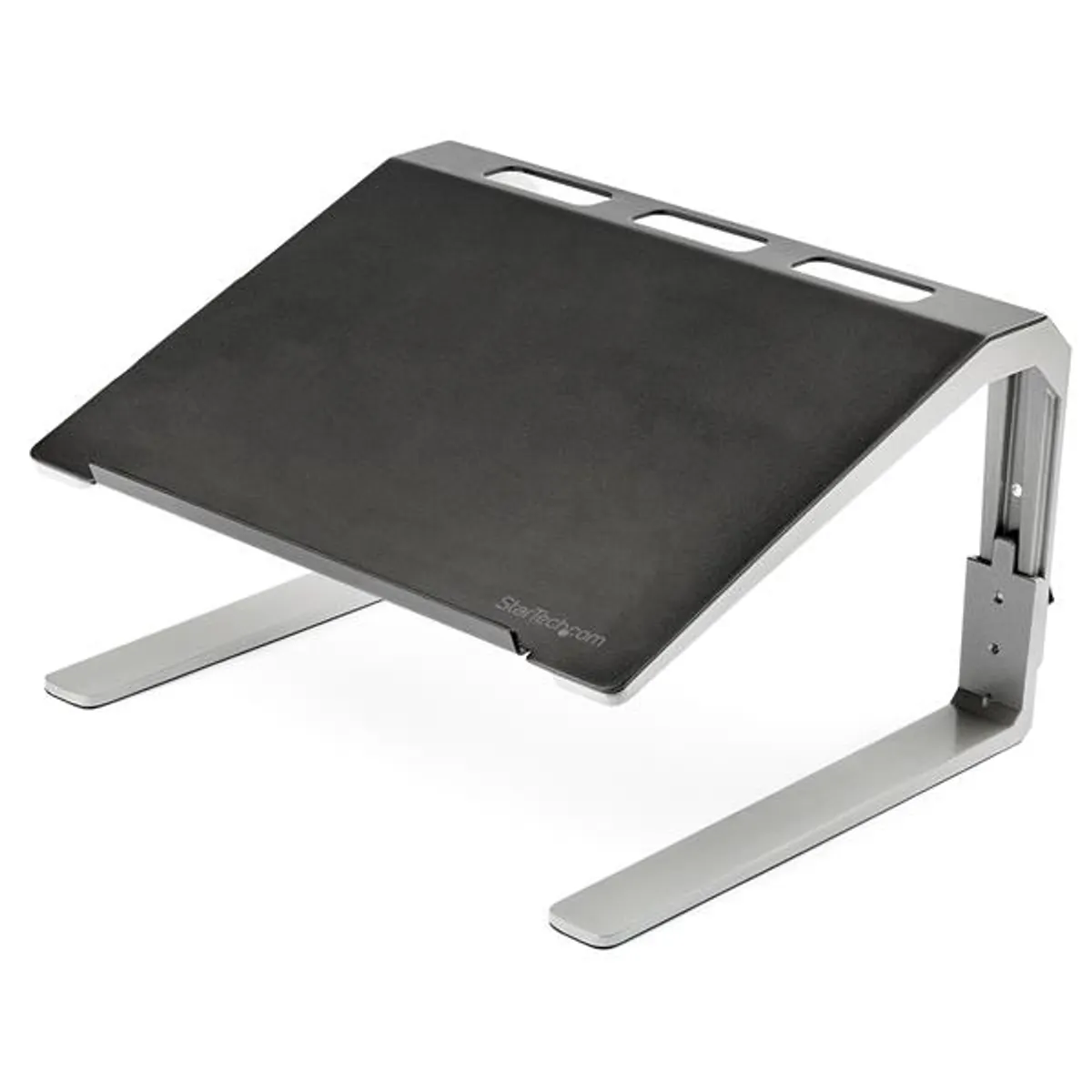 Startech.com LTSTND Állítható laptop állvány Fekete ezüst anyag alumínium acél magasság állítás 185-235 mm szélesség 357 mm mélység 318 mm #1
